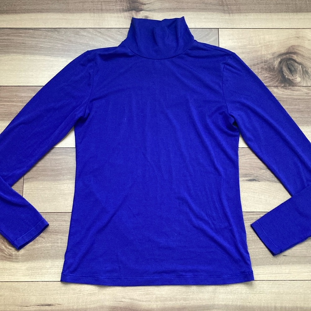 Athleta Mock Neck Long Sleeve Tee
